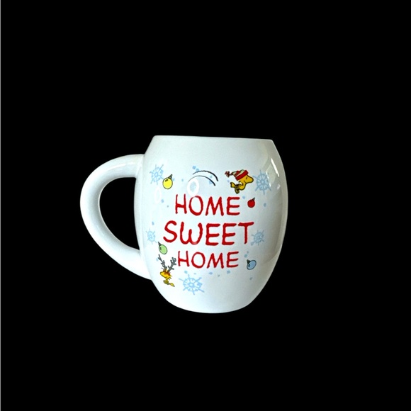 “Home Sweet Home” 2013 Peanuts Snoopy and Woodstock Christmas Mug (Q 1 90225) - Picture 1 of 6